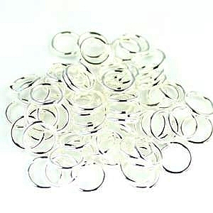 5mm-Jump Rings-Silver Plated